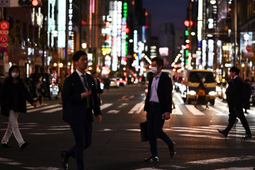 On Friday, over 250 people were newly confirmed to have the novel coronavirus in Japan, including 89 in Tokyo. (AFP)