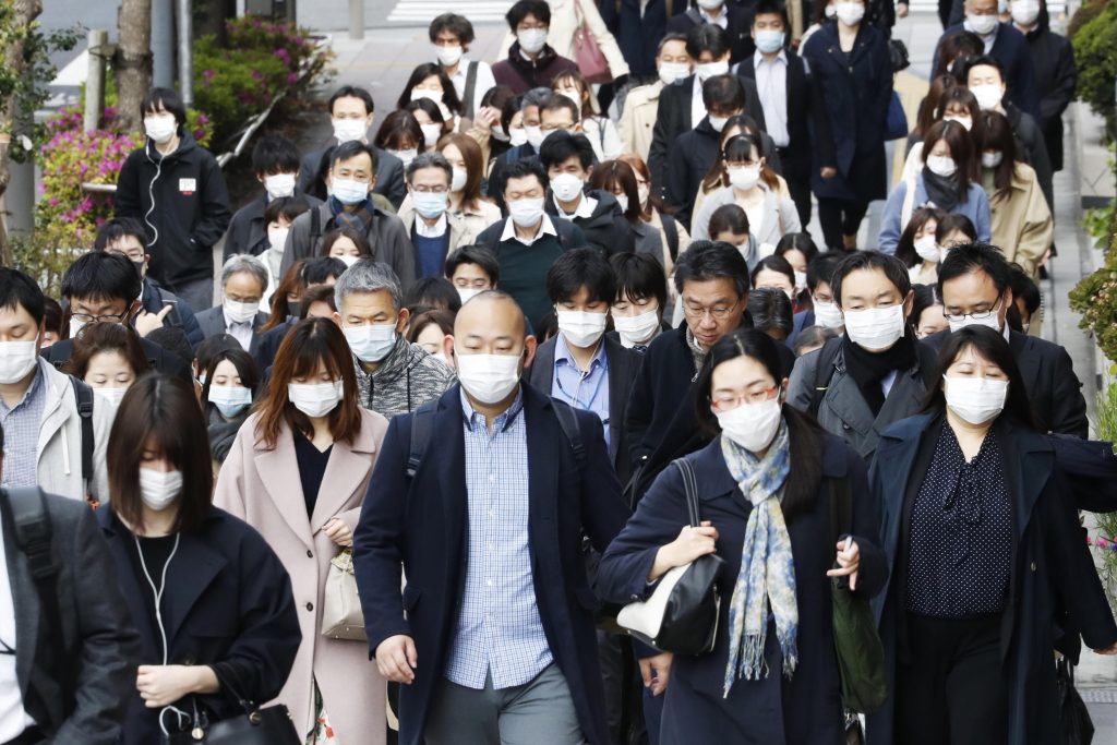 The daily count in the Japanese capital stood below 200 for the second straight day. (AFP)