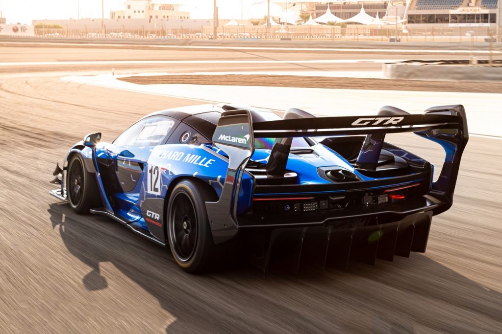 McLaren Senna GTR at the Bahrain International Circuit. (McLaren)