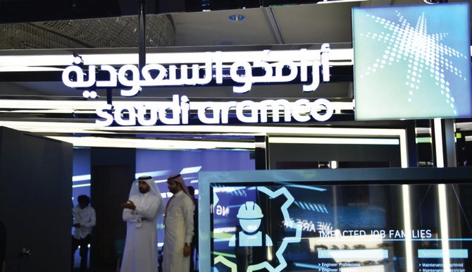 Saudi Aramco has for years invested in research and development in engine technology and fuel efficiency as part of its sustainability strategy. (AFP/File)