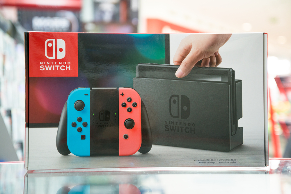 Nintendo will resume distribution to sales outlets, while accepting orders for the Switch at its My Nintendo Store website from Wednesday. (Shutterstock)