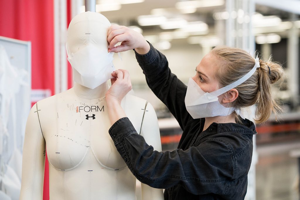 Under Armour makes face masks, shields, fanny packs for medical professionals amid COVID-19. ( Under Armour)