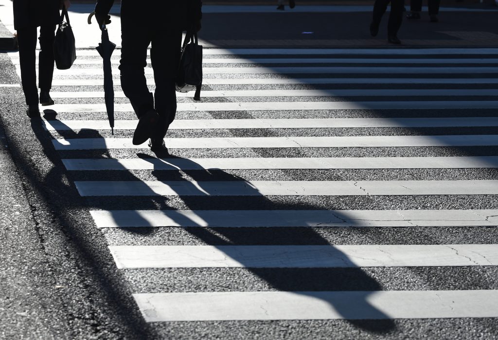 Of the total, the number of nonregular workers decreased 970,000, led by female part-timers. (AFP)