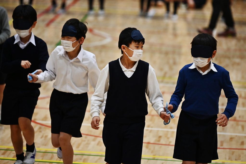 The estimated number of children aged under 15 in Japan hit its lowest level since comparable data became available in 1950. (AFP)