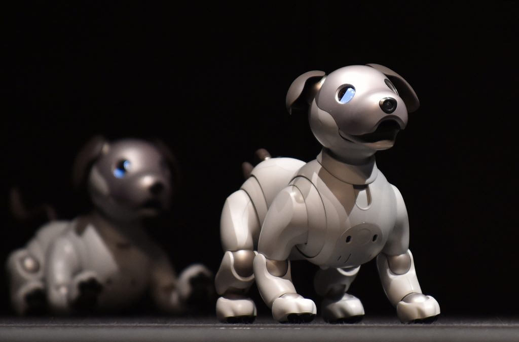 Sony's latest entertainment robots 