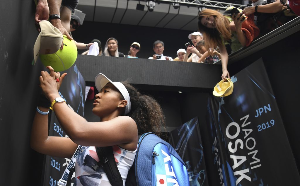 Osaka has been a Grand Slam champion and No. 1 in the WTA rankings and now she's No. 1 on another list: top-earning female athlete, according to a story posted on Forbes.com on Friday, May 22, 2020. (AP)