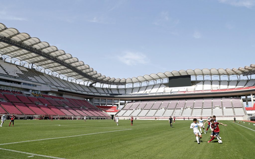 Japan's soccer J-League is ready to resume its season with empty stands to prevent the spread of the new coronavirus. (AP)