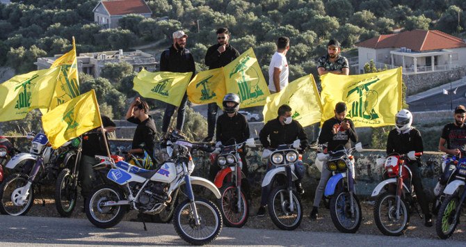 It is known that Hezbollah has long been involved in the war in Syria and maintains military bases and training centers inside Syrian territories near the border with Lebanon. (AFP)