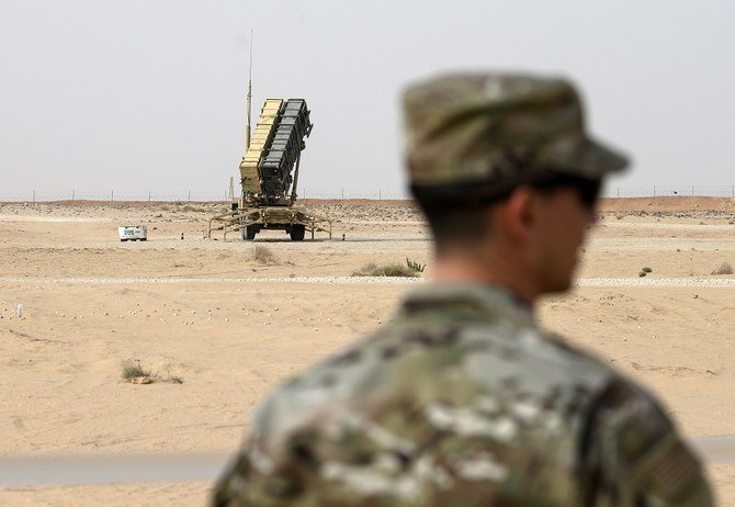 The US removed two of its four Patriot anti-missile units from Saudi Arabia, earlier in May. (File/AFP)