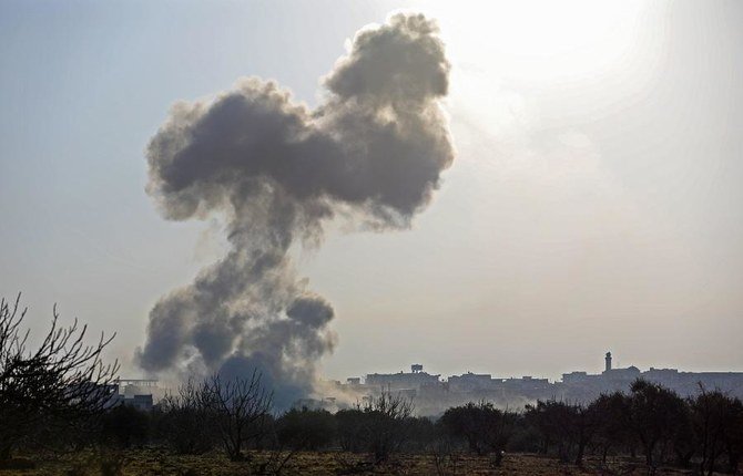 It was not immediately clear who carried out the strikes in the desert near the town of Mayadin. (File/AFP)