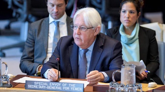 The UN envoy to Yemen Martin Griffiths speaking at the UN Security Council on Thursday thanked the Arab coalition for its recent extension of the cease-fire in the country.