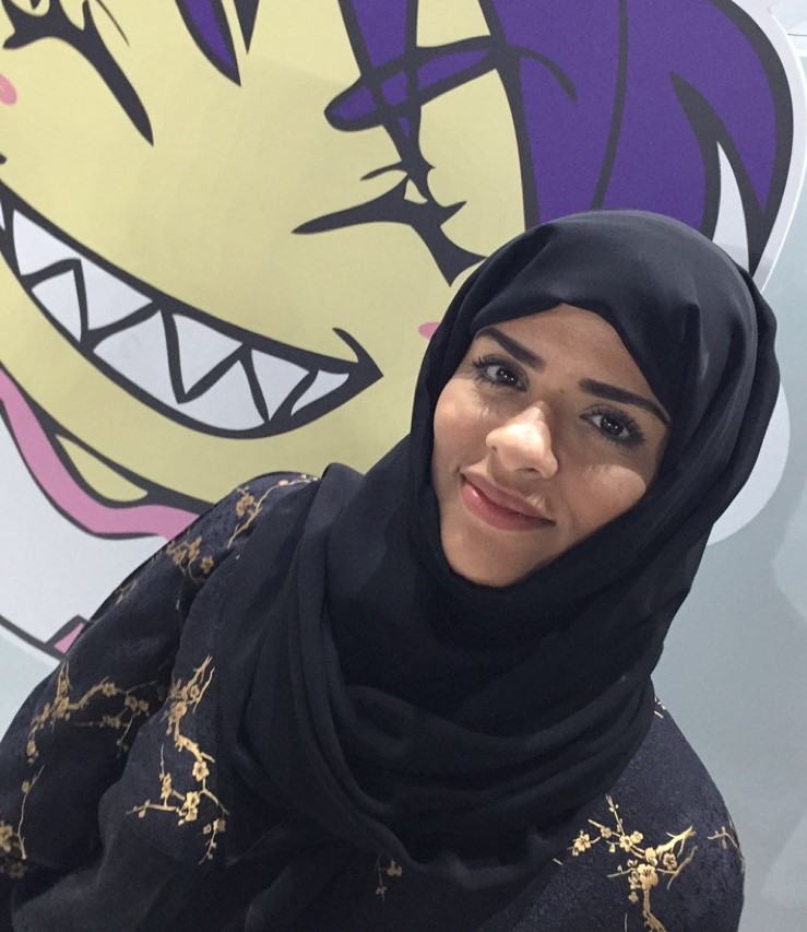 Emirati Manga artist Asami specializes in writing and drawing art inspired by Japanese culture. (Supplied)