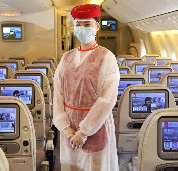 Boarding will be carried out on a row-by-row basis. (Courtesy of Emirates)