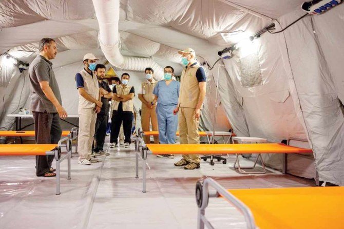 With a capacity of 100 beds, the aim is to provide assistance to help authorities quickly respond to coronavirus cases as they appear. (Photo/Supplied)