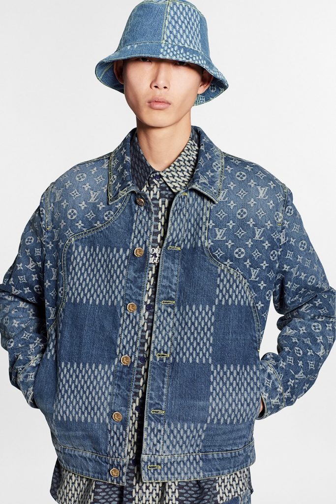 Nigo Louis Vuitton Denim Jackets For Men