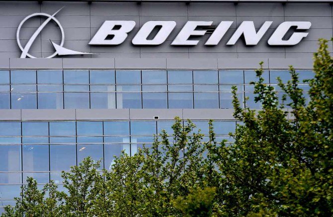 Boeing is the among the global corporate leaders that Saudi Arabia's Public Investment Fund has included as it goes bargain hunting during the current coronavirus pandemic. (AFP)