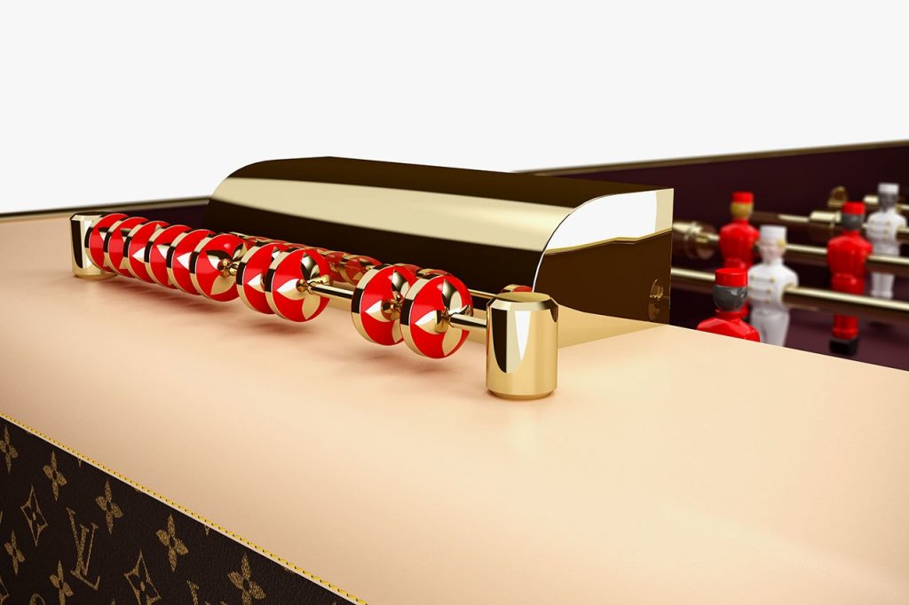 Louis Vuitton's 'Le Babyfoot' foosball table. (Louis Vuitton)