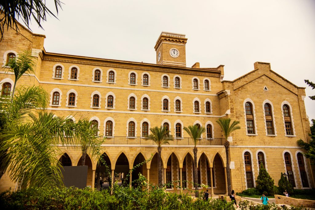 The American University of Beirut in Lebanon projects to lose millions in revenue due to the country’s economic crisis and the COVID-19 pandemic. (Shutterstock)