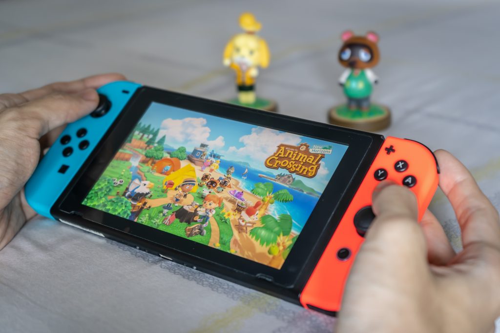 Japanese gaming company Nintendo's Switch console is the top console American consumers bought in the first qaurter of 2020. (Shutterstock)