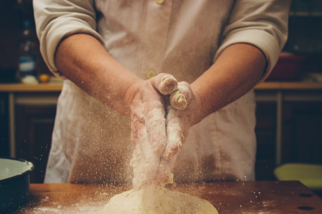 People think making bread and sweets at home helps family members interact with each other and make themselves feel like they are at cafes. (Shutterstock)