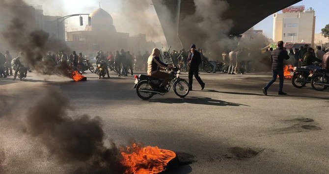 The decision to hike the price of petrol by up to 200 percent caused protesters to take to the streets. (AFP)