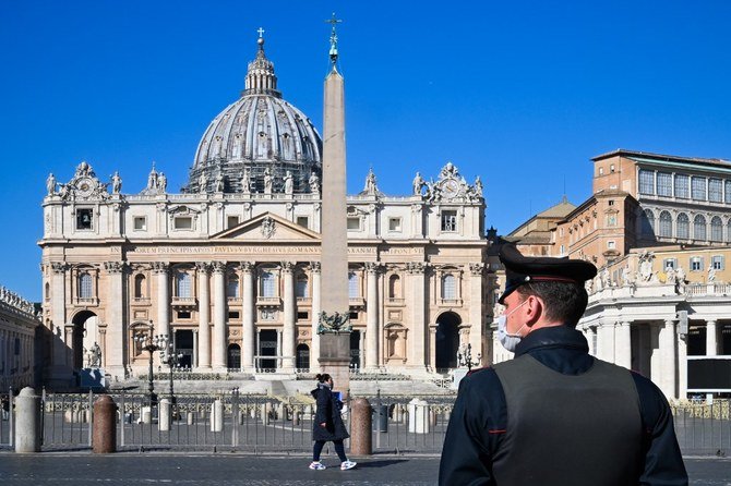 The Vatican expressed hope that a resolution could soon be found through direct talks over Israel’s plan to annex large parts of the occupied West Bank. (AFP)