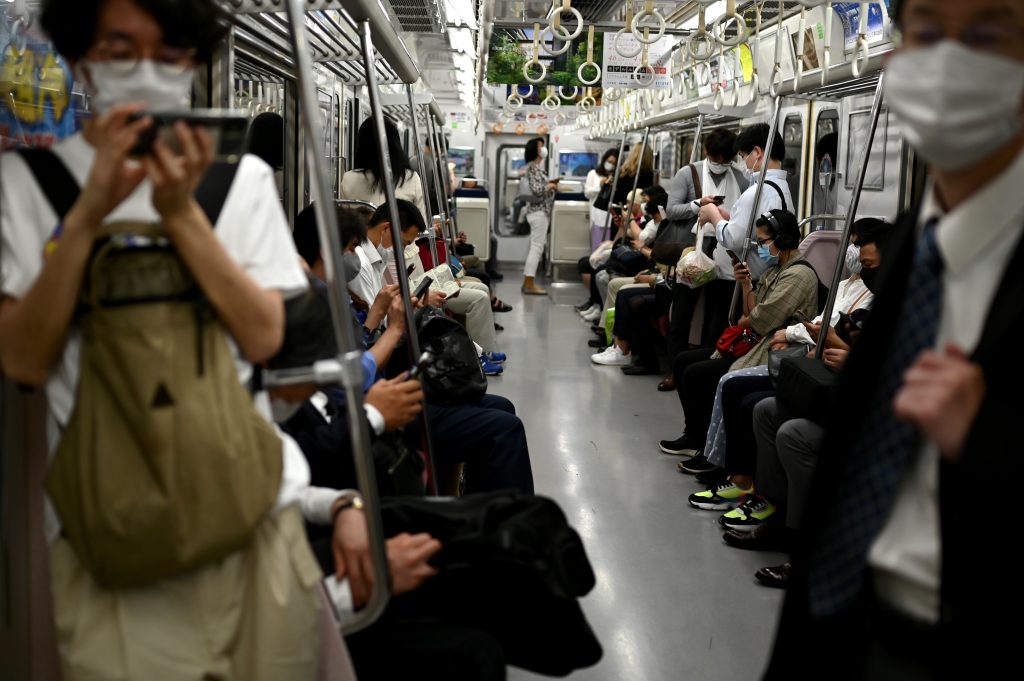 To give smartphone users privacy protection, the app Japan will be launching does not collect names, phone numbers, user location and other personal information. (AFP)