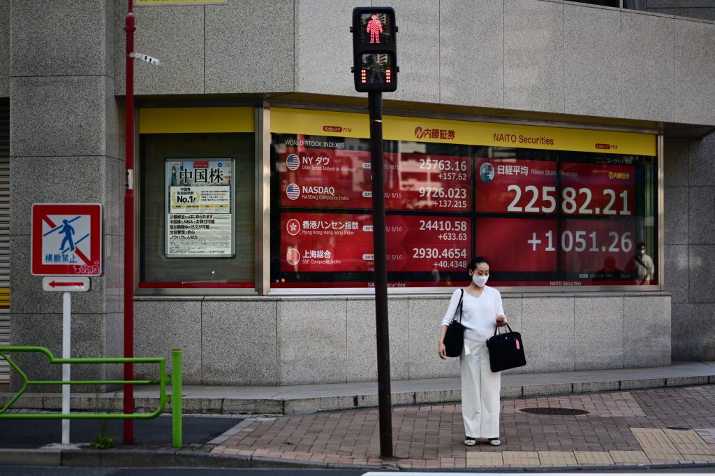 Next week, the Nikkei is expected to move mainly between 22,000 and 23,000 analysts and brokers said. (AFP)