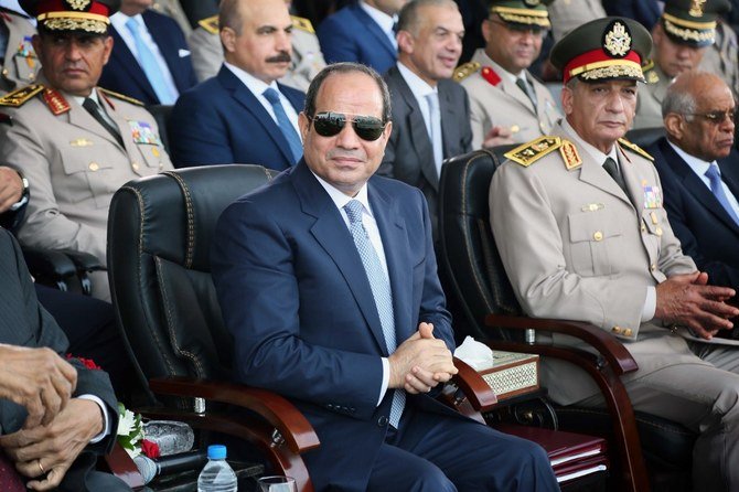 President Abdel Fattah El-Sisi said his country had a legitimate right to intervene in Libya. (AFP/File)