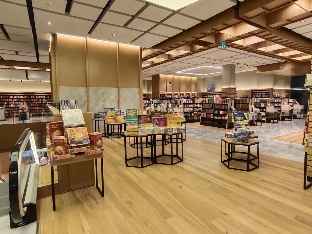 The newly opened Books Kinokuniya at The Galleria Mall on Al Maryah Island in Abu Dhabi, UAE. (Supplied)