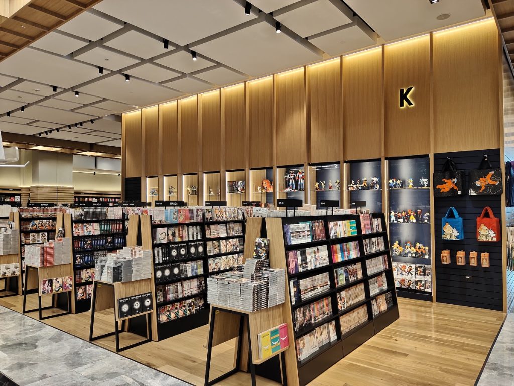 The newly opened Books Kinokuniya at The Galleria Mall on Al Maryah Island in Abu Dhabi, UAE. (Supplied)
