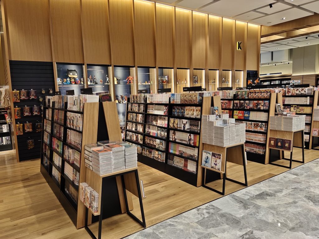 The newly opened Books Kinokuniya at The Galleria Mall on Al Maryah Island in Abu Dhabi, UAE. (Supplied)