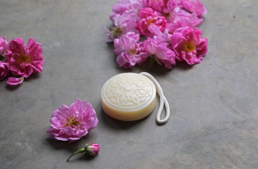 The Rose of Damascus uplifting hand soap. (Supplied)