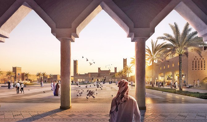 Diriyah’s landscape has attracted many visitors, and as the Kingdom opens its doors to the world the tourist site is a must-see. The initiative is one of the top major projects in KSA. (Photo/Diriyah Gate)