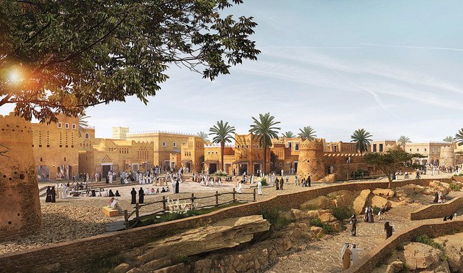 Diriyah’s landscape has attracted many visitors, and as the Kingdom opens its doors to the world the tourist site is a must-see. The initiative is one of the top major projects in KSA. (Photo/Diriyah Gate)