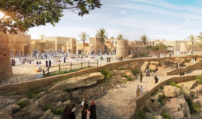 Diriyah’s landscape has attracted many visitors, and as the Kingdom opens its doors to the world the tourist site is a must-see. The initiative is one of the top major projects in KSA. (Photo/Diriyah Gate)