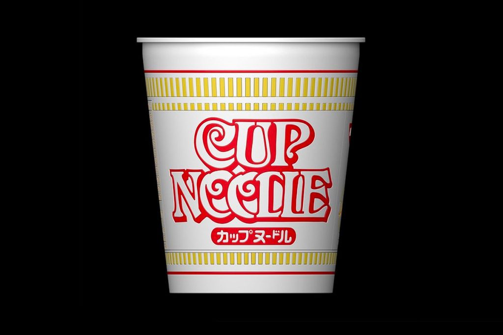  Plastic Cup Noodle Model created by Japanese Toy Maker Bandai SPIRITS and Food Company Nissin. (Nissin)