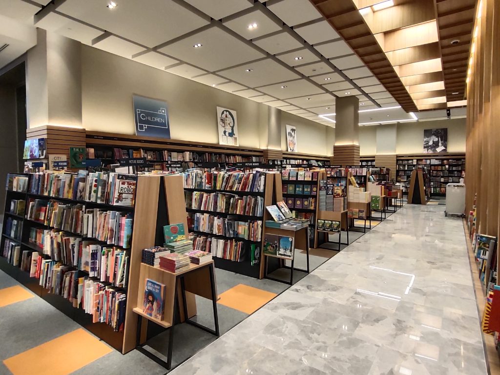 The newly opened Books Kinokuniya at The Galleria Mall on Al Maryah Island in Abu Dhabi, UAE. (Supplied)