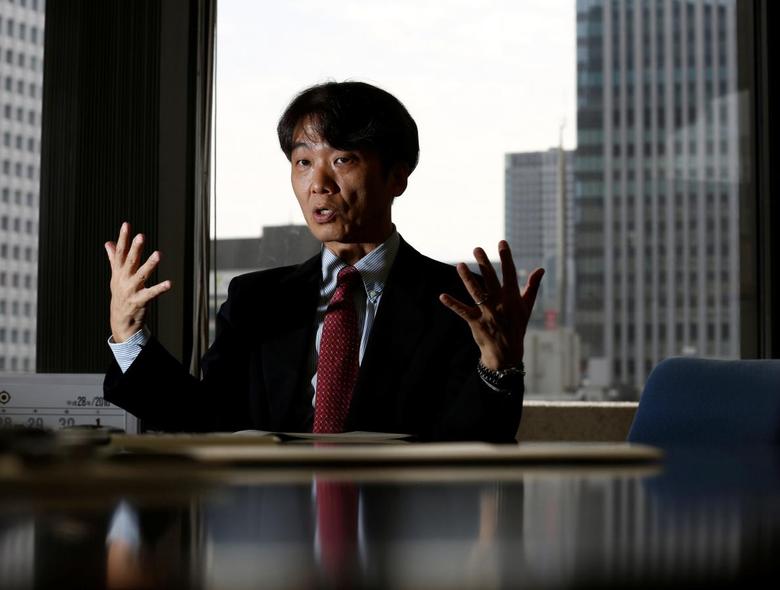 Hiromi Yamaoka, head of Bank of Japan's (BOJ) payment and settlement system division, Oct. 4, 2016. (Reuters)