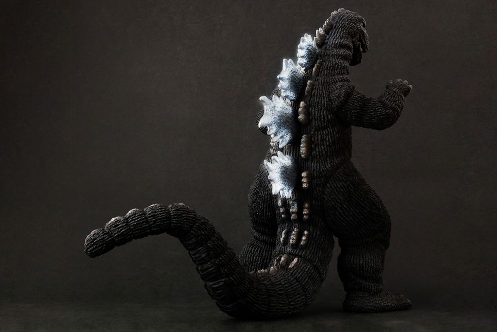 Bandai's 1975 Toho version of Godzilla stands at 30 cm tall. (Bandai)