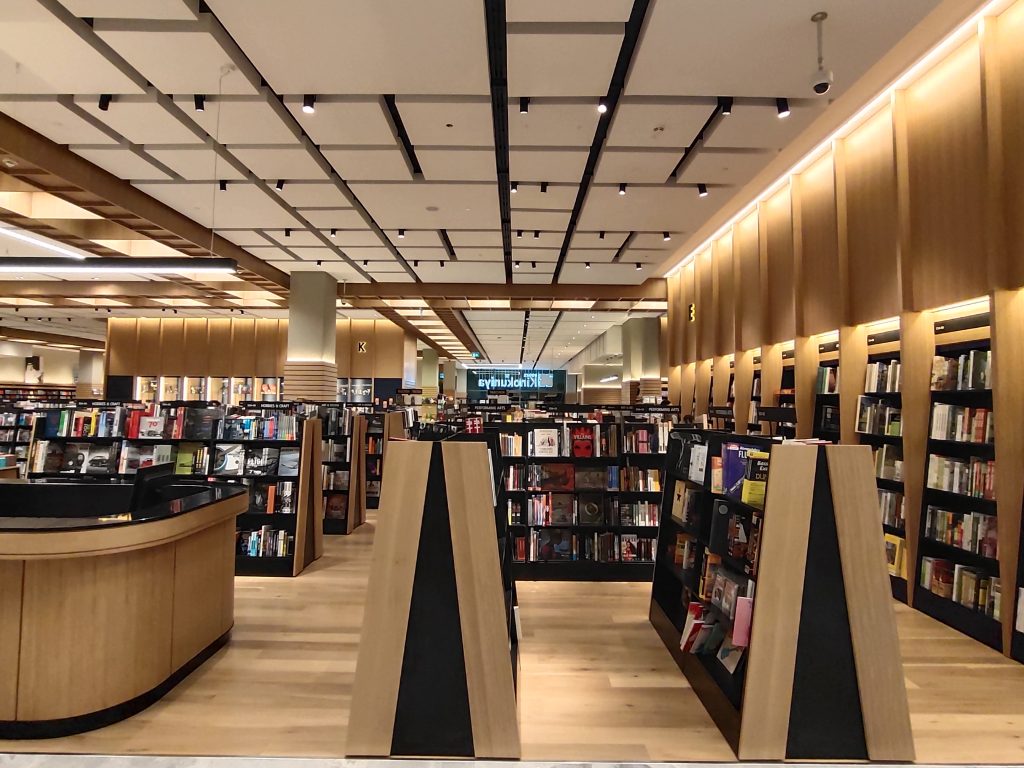 The newly opened Books Kinokuniya at The Galleria Mall on Al Maryah Island in Abu Dhabi, UAE. (Supplied)