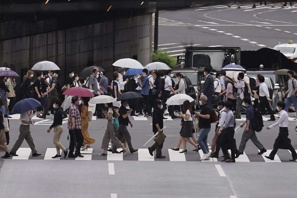 The daily count in the Japanese capital eclipsed the previous high of 463 cases marked July 31. (File photo/AP)