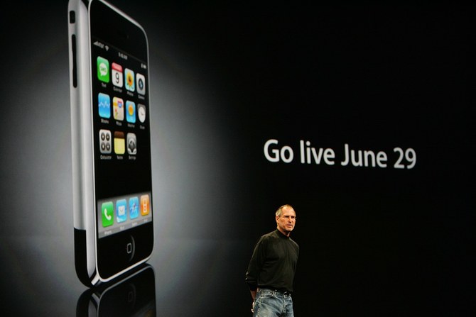 The iPhone was released for sale on June 29, 2007. (AFP)