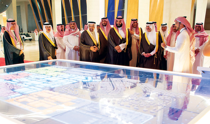 Crown Prince Mohammed bin Salman inaugurated the King Salman Energy Park (SPARK) in December 2018. (SPA)