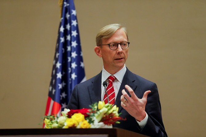 Lifting the arms embargo on Iran would undermine peace and security in the Middle East, US Special Envoy for Iran Brian Hook said on Sunday. (File/Reuters)