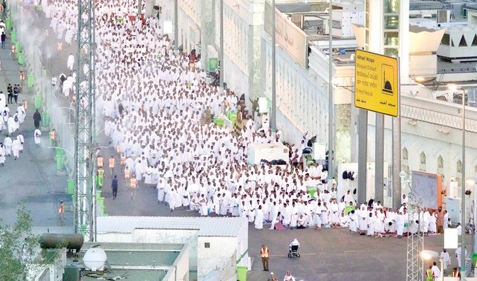 In recent years, more than 2 million pilgrims have performed Hajj. This year, only people who already reside in Saudi Arabia will be allowed to take part, but even then the number of places will be strictly limited to a few thousand. (AN photos by Huda Bashatah)
