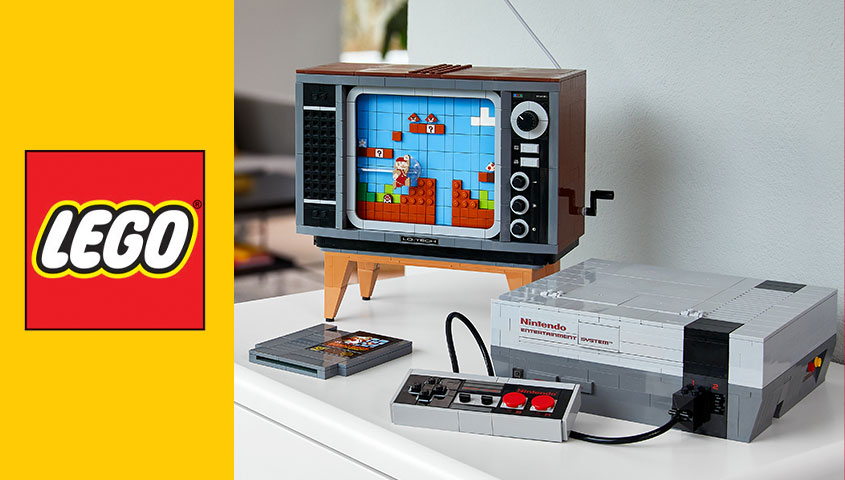 The upcoming release from the Lego-Nintendo partnership entitled the “Lego Nintendo Entertainment System.” (Lego Group)