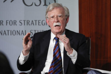 The risk of a reduction of US forces in South Korea or Japan or Europe after the election is much greater than before the election,” says former US National Security Adviser John Bolton. (AP/file)