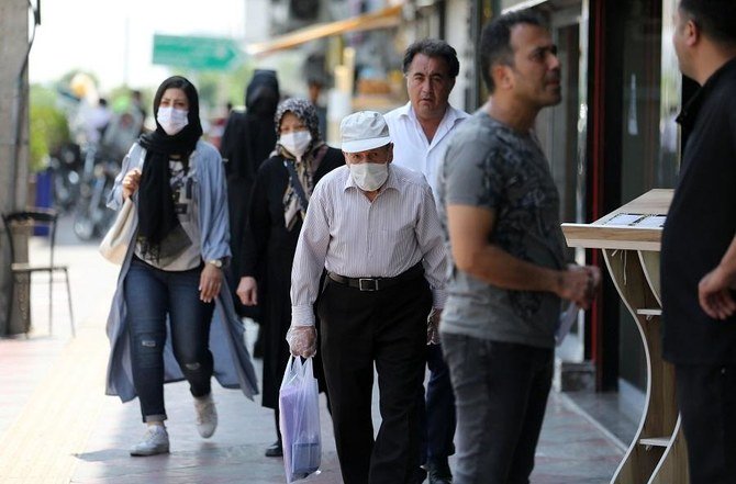 Iran has the Middle East’s highest number of recorded COVID-19 cases. (File/AFP)