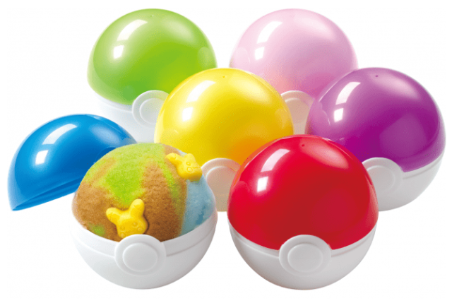Baskin Robbins have launched two new Pikachu flavours that can be served in Poké Balls. (PR Times)